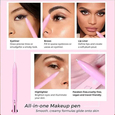4 in 1 Makeup Pen قلم مكياج متعدد الاستعمالات